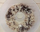 Foto langkah ke 4 dari resep Puding coklat oreo.