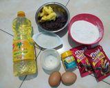 Foto langkah ke 1 dari resep Brownies kukus drink beng beng tanpa mixer dan oven.