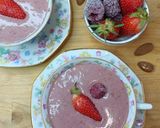 Une image de l'étape 2 de 🍓Smoothie framboise fraise purée d'amande.