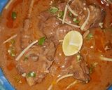 A picture of step 4 of Mutton nihari with home made nihari masala.