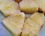 Une image de l'étape 3 de Ananas au barbecue.