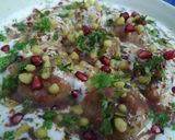 A picture of step 3 of Dahi Vada.
