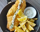 Foto langkah ke 8 dari resep Fish & Chips.