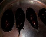 A picture of step 5 of Alexandrian Sausage.