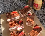 صورة لخطوة 2 من وصفة تشيز كيك الترامسيو بالفراولة و شكولاطة 🍫🍓