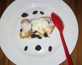 Foto langkah ke 6 dari resep Puding Roti Saus Vanila.