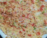 A picture of step 4 of Jhat pat omelet.