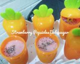 Foto langkah ke 3 dari resep Strawberry Popsicle With Chia Seed (bisa untuk Mpasi).