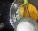 A picture of step 3 of Flan with Whipped Cream.
