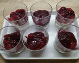 Zabkekszes cseresznyés pohárkrém recept fázis 3 fotója