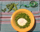 Foto del passaggio 6 della ricetta Uova in camicia in zuppa di piselli freschi🫛🥚🍳👔