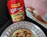 A picture of step 8 of Suji uttapam.