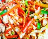 Super Spicy Farfalle veggie Pasta. (homemade) recipe step 12 photo