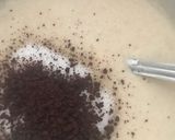 A picture of step 1 of Coffee cone cake.