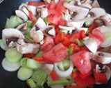 Foto del paso 2 de la receta Arroz tipo paella con algas Wakame y Agua de Mar
