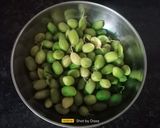 A picture of step 1 of Maharashtrian Hara Chana Subji (Green Chickpeas Subji).