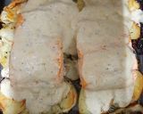 Foto del paso 4 de la receta: Salmón al horno con bechamel de roquefort