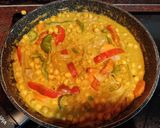 Foto del paso 4 de la receta Curry de garbanzos y verduras