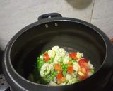 A picture of step 2 of Restaurant Style Mix Veg Khichdi.