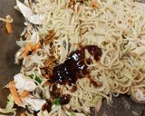A picture of step 8 of My Ginger Chicken stirfry Noodles.