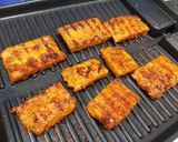 Foto langkah ke 5 dari resep Tempe Tahu Bacem Bakar.