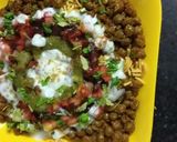 A picture of step 8 of Masala Chana Whole Gram Dahi Curd Chat.