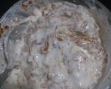 A picture of step 3 of Aloo Chicken Salan.
