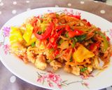 Foto langkah ke 3 dari resep Ayam Kuluyuk sweet & sour.
