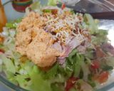 Foto langkah ke 5 dari resep Chicken Green Garden Salad with Supercheese Dressing • Saus Keju.