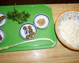 Foto del paso 1 de la receta: Camarones fritos con batido de cerveza y ensalada de mango con queso de cabra