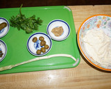 Foto del paso 1 de la receta: Camarones fritos con batido de cerveza y ensalada de mango con queso de cabra