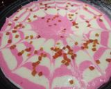 A picture of step 4 of Rose Vanilla marble Cake.
