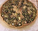 Une image de l'étape 6 de Tarte curry-romarin aux courgettes farcies au chèvre.