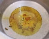 A picture of step 2 of Tumeric rice.