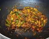 A picture of step 5 of Green garlic, green chilli ginger pickle.