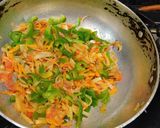 A picture of step 4 of Veg Noodles.