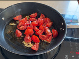 Pasta a la puttanesca de sardinas