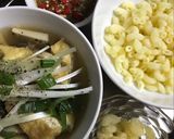 Hình bước làm 5 của món Lẩu nui chay