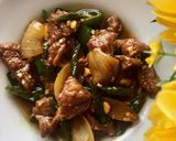 Foto langkah ke 10 dari resep Tumis Daging Sapi.