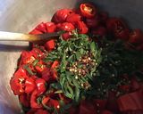 Une image de l'étape 11 de Sauces aux piments antillais à la citronnelle,sarriette,oignons,ail et persil.