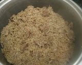 Foto langkah ke 6 dari resep Nasi Kebuli dengan bumbu instan.