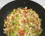 Foto langkah ke 3 dari resep Tumis Kembang Turi - Tempe Saos Tiram.