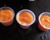 A picture of step 2 of Papaya Popsicle.