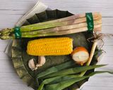 A picture of step 1 of 41. Simple Asparagus Corn Soup.