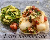 Une image de l'étape 4 de Dos de cabillaud cuisson basse température sauce vierge.