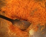 A picture of step 2 of Feniya / Pheni pudding.