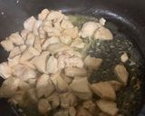 A picture of step 2 of Chilli Chicken Spaghetti.
