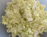 Foto del paso 1 de la receta: Repollo con calabacín en Thermomix