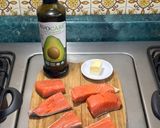 Foto del paso 3 de la receta: *SALMÓN CON PIMIENTOS FRESCOS Y CREMOSOS*