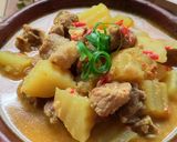 Foto langkah ke 7 dari resep Kari Daging Sapi Kuah Saffron (1227).